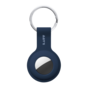 &Eacute;tui en silicone Laut Huex compatible avec Apple AirTag - bleu