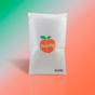 Coque en TPU Peaches pour iPhone 7 Plus 8 Plus - Rose Transparente Flexible