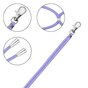Cordon t&eacute;l&eacute;phonique multifonctionnel r&eacute;glable avec patch - Violet
