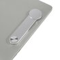 Support de t&eacute;l&eacute;phone magn&eacute;tique en aluminium pour ordinateur portable compatible avec MacBook et iPhone - Couleur argent