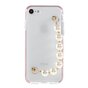 Coque en TPU Pearls compatible avec iPhone 7, 8, SE 2020 et SE 2022 - transparente