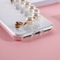 Coque en TPU Pearls compatible avec iPhone 7, 8, SE 2020 et SE 2022 - transparente