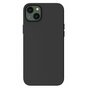 Coque en TPU noir mat compatible avec iPhone 14 - noir