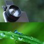 Kit d&#039;objectif de cam&eacute;ra de t&eacute;l&eacute;phone, objectif &agrave; clipser 2 en 1, ultra grand Angle 0,45x + objectif Macro HD