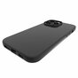 Coque en TPU noir mat compatible avec iPhone 14 Pro - noir