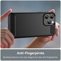 Coque en TPU Carbon Armor compatible avec iPhone 14 Pro - noir