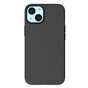 Coque en TPU noir mat compatible avec iPhone 14 Plus - noir