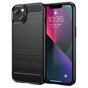 Coque en TPU Carbon Armor compatible avec iPhone 14 Plus - noire