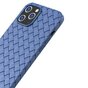 Coque en TPU tiss&eacute; compatible avec iPhone 14 Pro Max - bleue