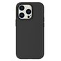 Coque en TPU noir mat compatible avec iPhone 14 Pro Max - noir