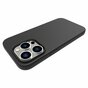 Coque en TPU noir mat compatible avec iPhone 14 Pro Max - noir