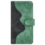 &Eacute;tui portefeuille en cuir artificiel compatible avec iPhone 14 Pro Max - vert