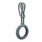 &Eacute;tui en silicone et anneau rond de suspension compatible avec Apple AirTag - Bleu