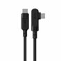 C&acirc;ble de chargement pour ordinateur portable Acefast USB-C 100W PD 2 m&egrave;tres avec angle droit - Noir