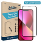 Just in Case Full Cover Verre Tremp&eacute; compatible avec iPhone 13 Pro et iPhone 13 - verre tremp&eacute;