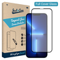 Just in Case Full Cover Verre Tremp&eacute; compatible avec iPhone 13 Pro Max - verre tremp&eacute;
