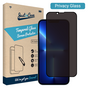 Just in Case Privacy Verre Tremp&eacute; compatible avec iPhone 13 Pro et iPhone 13 - verre tremp&eacute;