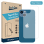 Just in Case Back Cover Verre Tremp&eacute; compatible avec iPhone 13 - verre tremp&eacute;