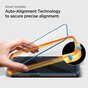 Spigen AlignMaster Full Cover Glass 2 pack compatible avec iPhone 14 Pro - verre tremp&eacute;