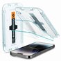 Verre Spigen avec cadre de montage EZ FIT 2 Pack pour iPhone 14 Pro - Tempered Glass