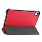 &Eacute;tui Just in Case Trifold compatible avec iPad mini 6 (2021) et iPad mini 7 (2024) - rouge