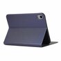 Just in Case Housse en cuir PU compatible avec iPad mini 6 (2021) et iPad mini 7 (2024) - bleu