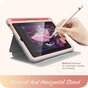 Housse Supcase Cosmo Case compatible avec iPad mini 6 (2021) et &agrave; l&#039;iPad mini 7 (2024) - marbre