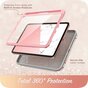 Housse Supcase Cosmo Case compatible avec iPad mini 6 (2021) et &agrave; l&#039;iPad mini 7 (2024) - marbre