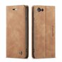 Caseme Retro Wallet Case &eacute;tui compatible avec iPhone 7, 8, SE 2020 et SE 2022 - marron