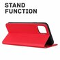 &Eacute;tui portefeuille Just in Case compatible avec iPhone 12 Pro Max - rouge