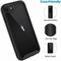 Just in Case 360 Full Cover Defense Case pour iPhone SE 2020 et iPhone SE 2022 - Noir