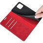 Just in Case Wallet Case &Eacute;tui magn&eacute;tique compatible avec iPhone 12 Pro Max - rouge