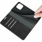 Just in Case Wallet Case &Eacute;tui magn&eacute;tique compatible avec iPhone 13 Pro - noir
