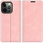 Just in Case Wallet Case &Eacute;tui magn&eacute;tique compatible avec iPhone 13 Pro - rose