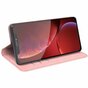 Just in Case Wallet Case &Eacute;tui magn&eacute;tique compatible avec iPhone 13 Pro Max - rose