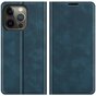 Just in Case Wallet Case &Eacute;tui magn&eacute;tique compatible avec iPhone 13 Pro Max - bleu