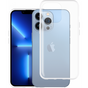 Just in Case Coque en TPU souple compatible avec iPhone 13 Pro - transparente