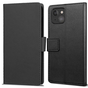 &Eacute;tui portefeuille Just in Case compatible avec iPhone 13 mini - noir