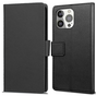 &Eacute;tui portefeuille Just in Case compatible avec iPhone 13 Pro Max - noir