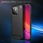Just in Case Coque en TPU robuste compatible avec iPhone 13 Pro - noir