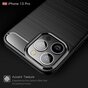 Just in Case Coque en TPU robuste compatible avec iPhone 13 Pro - noir