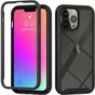 Just in Case 360 Full Cover Defense Case compatible avec iPhone 13 Pro Max - noir
