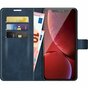 Just in Case TPU Wallet Case Coque magn&eacute;tique pour iPhone 13 Pro - bleu