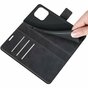 Just in Case TPU Wallet Case &Eacute;tui magn&eacute;tique compatible avec iPhone 13 Pro Max - noir