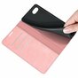 Just in Case Wallet Case Magnetic Case pour iPhone 7, 8, SE 2020 et SE 2022 - Rose