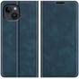 Just in Case Wallet Case &Eacute;tui magn&eacute;tique compatible avec iPhone 14 Plus - bleu