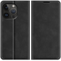 Just in Case Wallet Case &Eacute;tui magn&eacute;tique compatible avec iPhone 14 Pro Max - noir