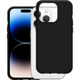 Just in Case Soft TPU Case compatible avec iPhone 14 Pro - noir