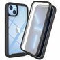 Just in Case 360 Full Cover Defense Case compatible avec iPhone 14 - noir