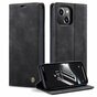Caseme Retro Wallet Case compatible avec iPhone 14 Plus - noir